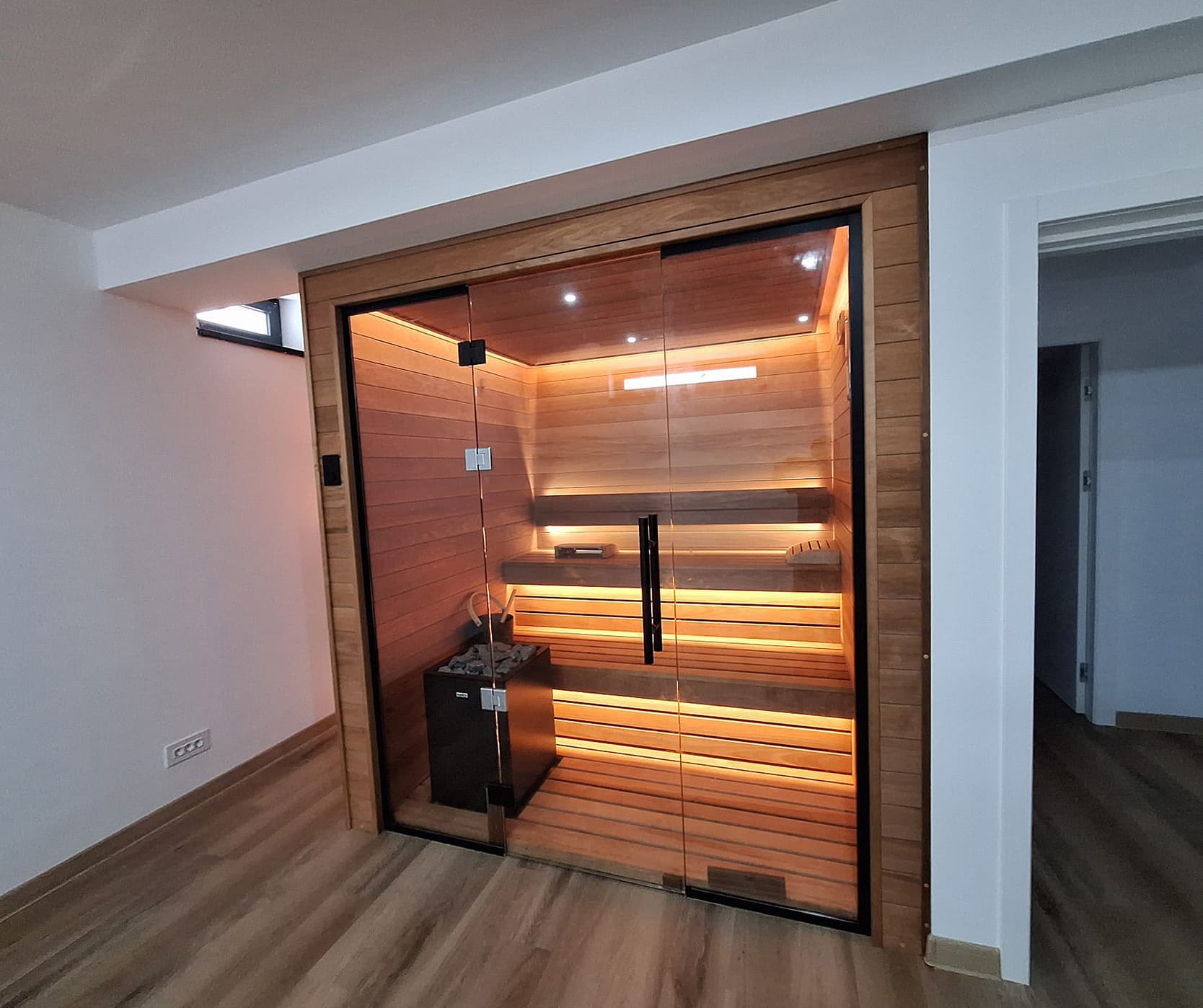 Saună Finlandeză Personalizată – Proiect Hidrostyle în Ploiești 2