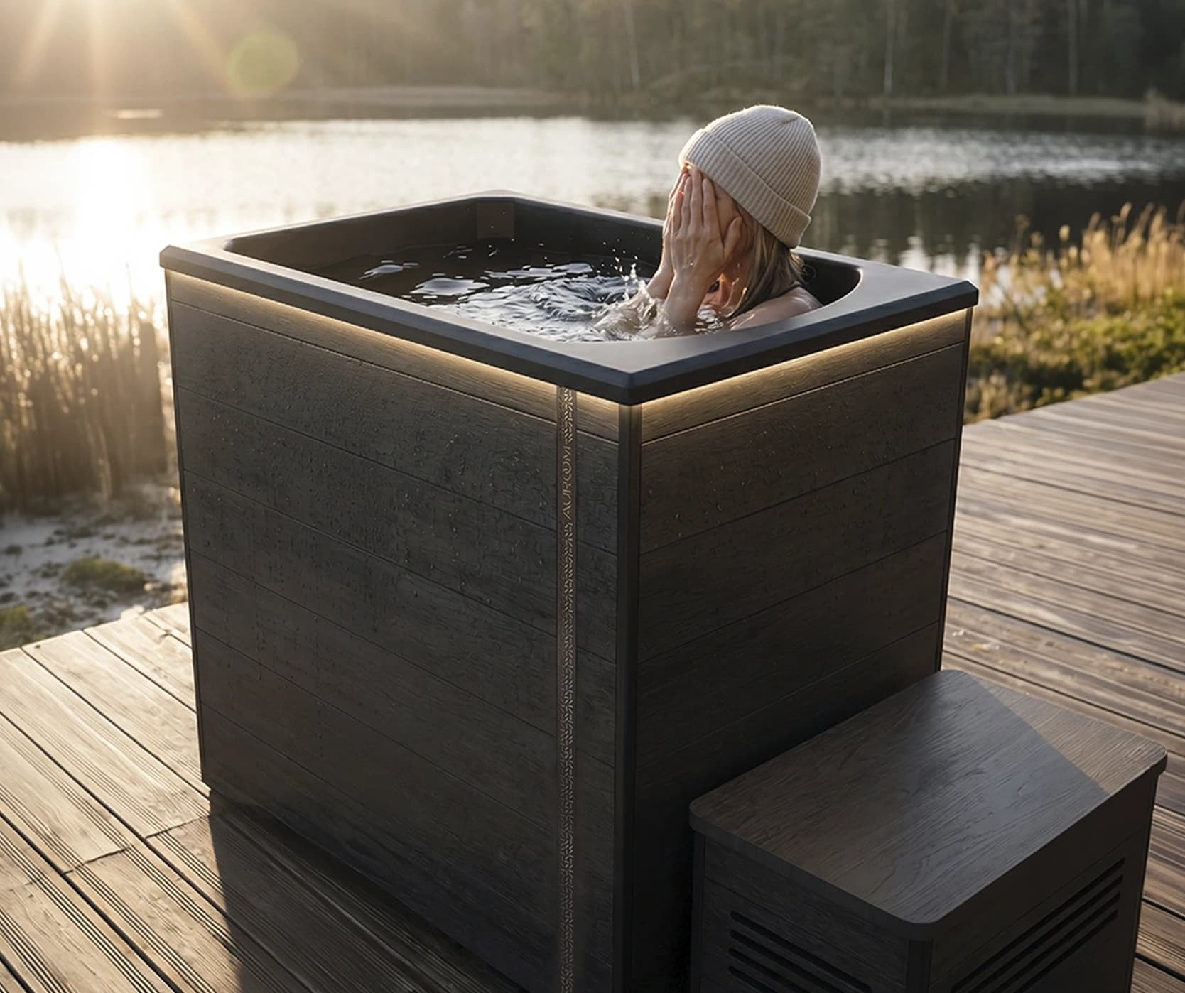 Premieră în România: Bazinul cu apă rece VelEira de la Auroom Wellness, disponibil prin Hidrostyle