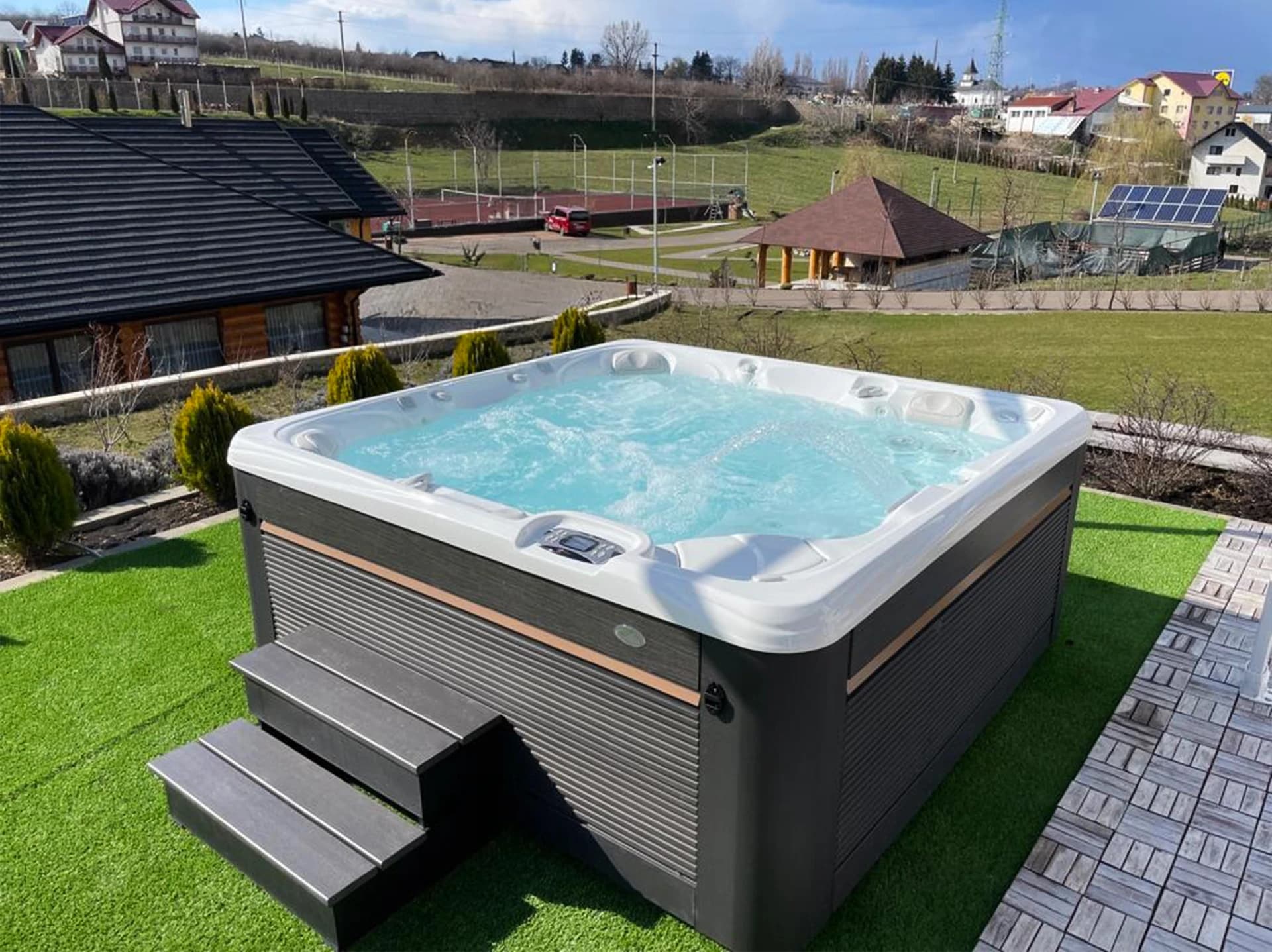 Cadă cu hidromasaj Caldera Spas® Seychelles – Suceava