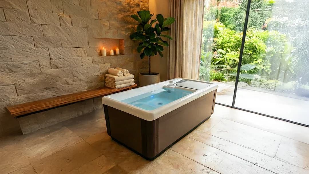 Emerge™ Cold Plunge Caldera Spas® – Proiect Hidrostyle în Suceava