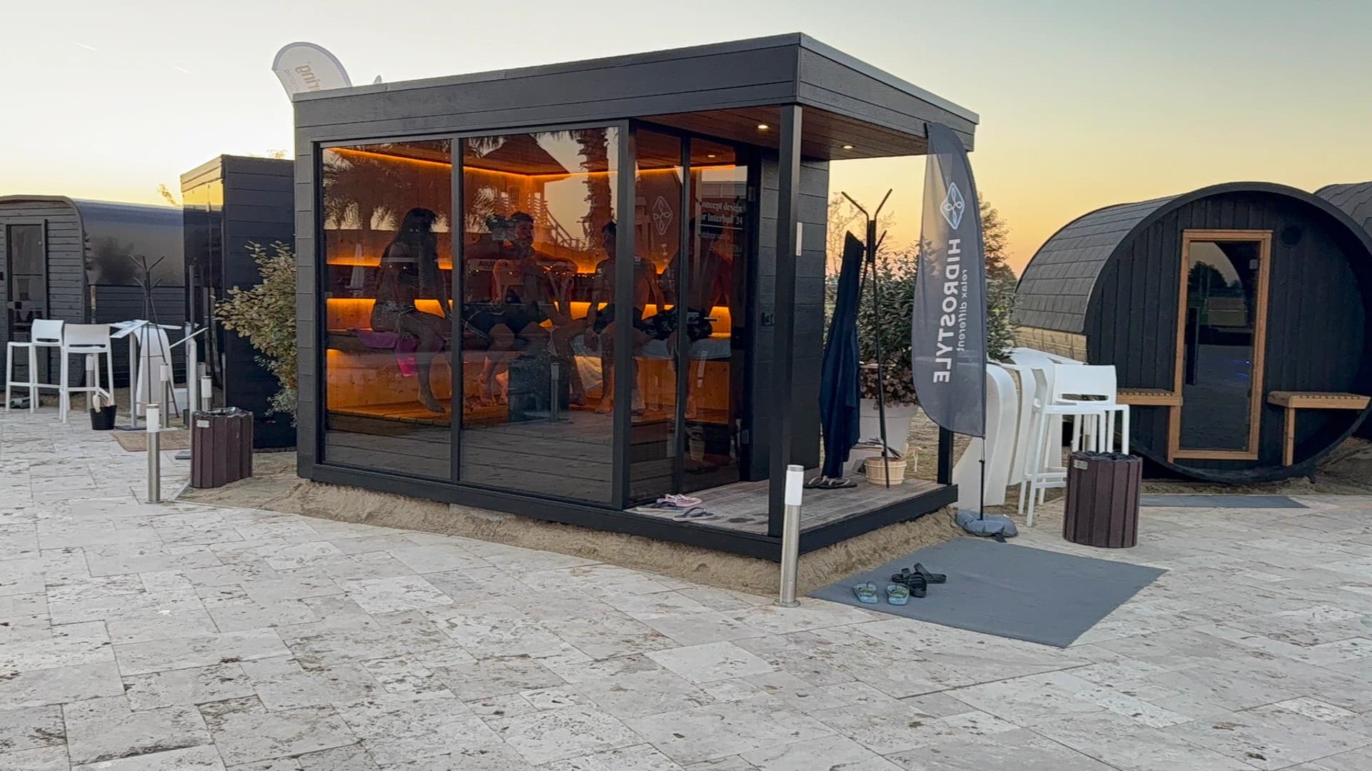 Hidrostyle® la Sauna Fest 2025 – Therme București: Auroom® Quu