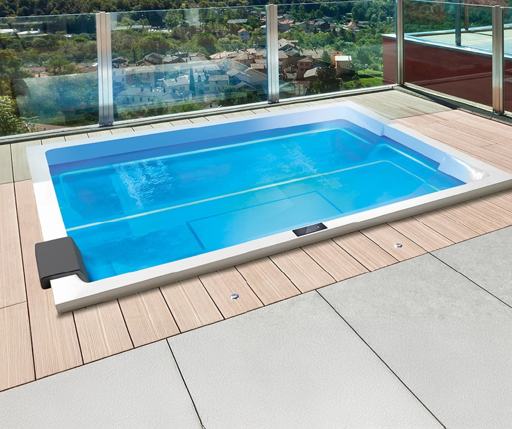 Cadă cu hidromasaj Treesse® Rest Spa VTR
