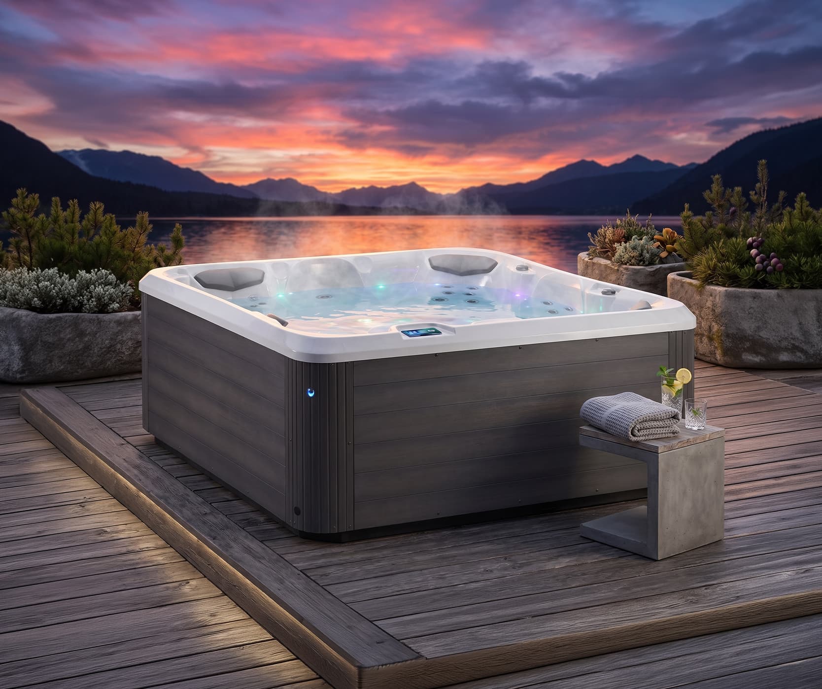 Jacuzzi de exterior Watkins Wellness® PLA 42L