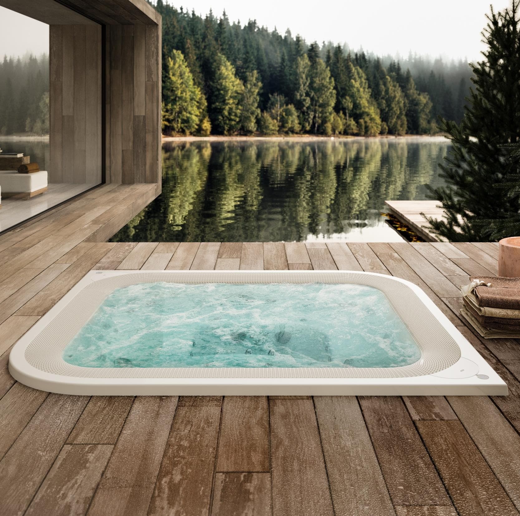 Cadă hidromasaj Jacuzzi® Virtus Pro