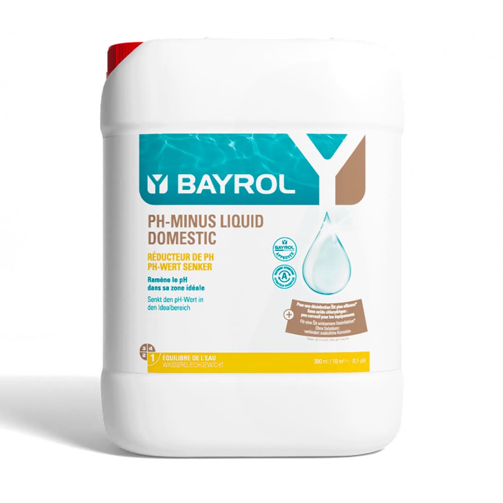 Regulator pH Acid – pH-Minus Liquid Domestic BAYROL 20L