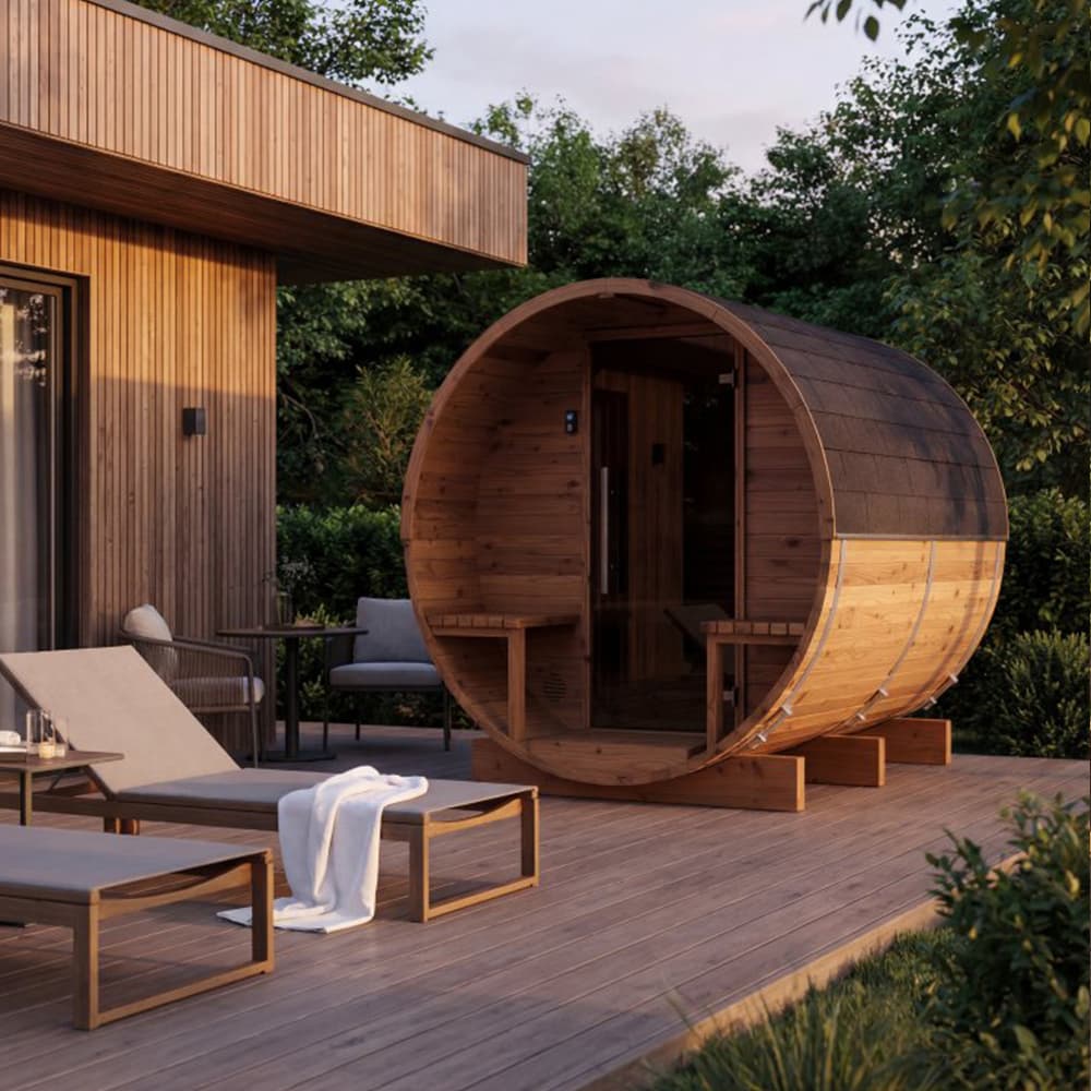 Saună de exterior Auroom® Luma Cosy 225 – 4 locuri