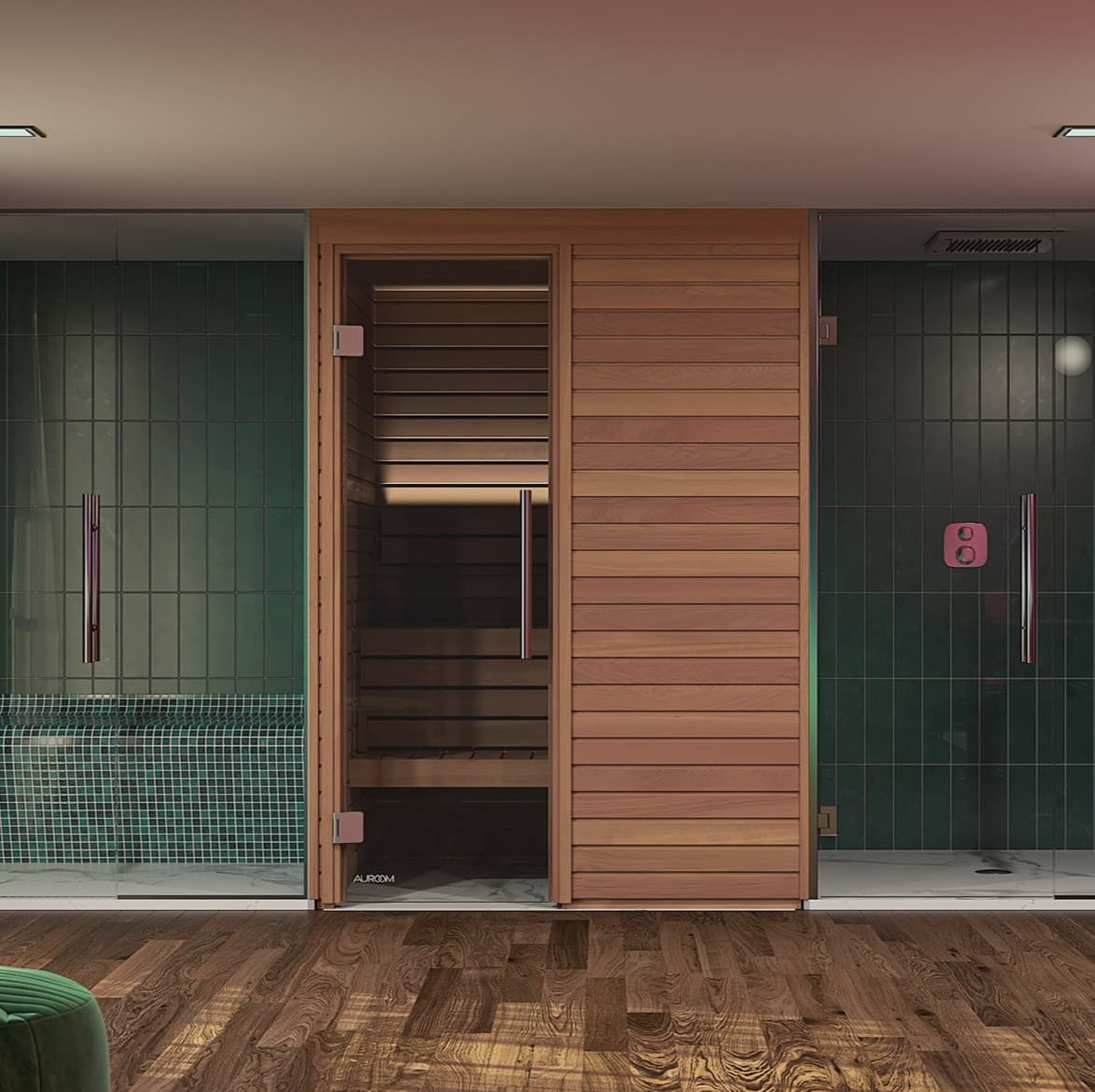 Saună finlandeză Auroom Cala Wood – 2 locuri