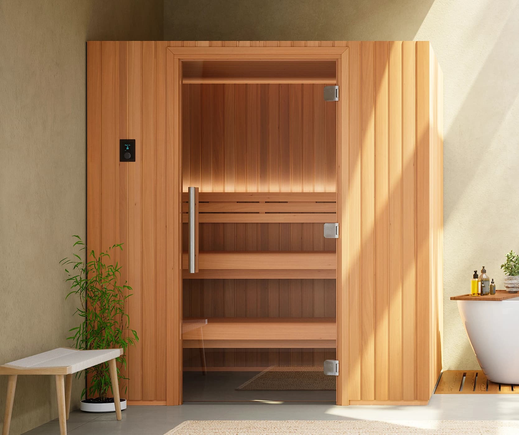 Saună finlandeză Auroom Emma Wood 3 – 6 locuri