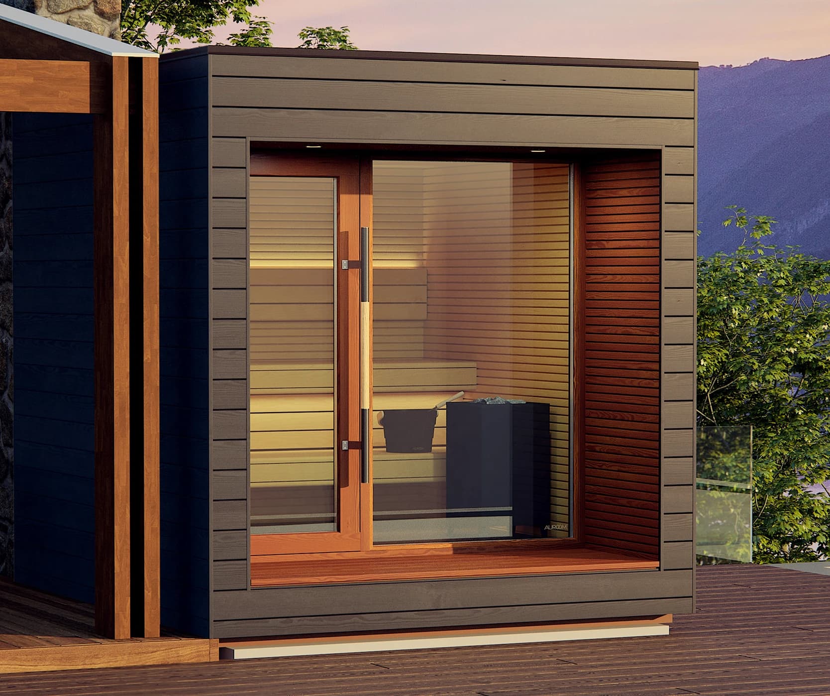 Saună Finlandeză de exterior Auroom® Arti