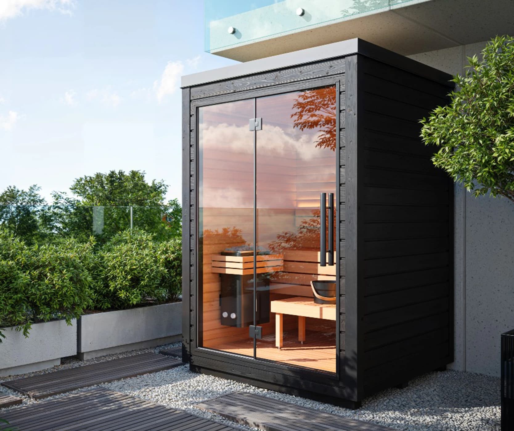 Saună Finlandeză de exterior Auroom® Mira Small