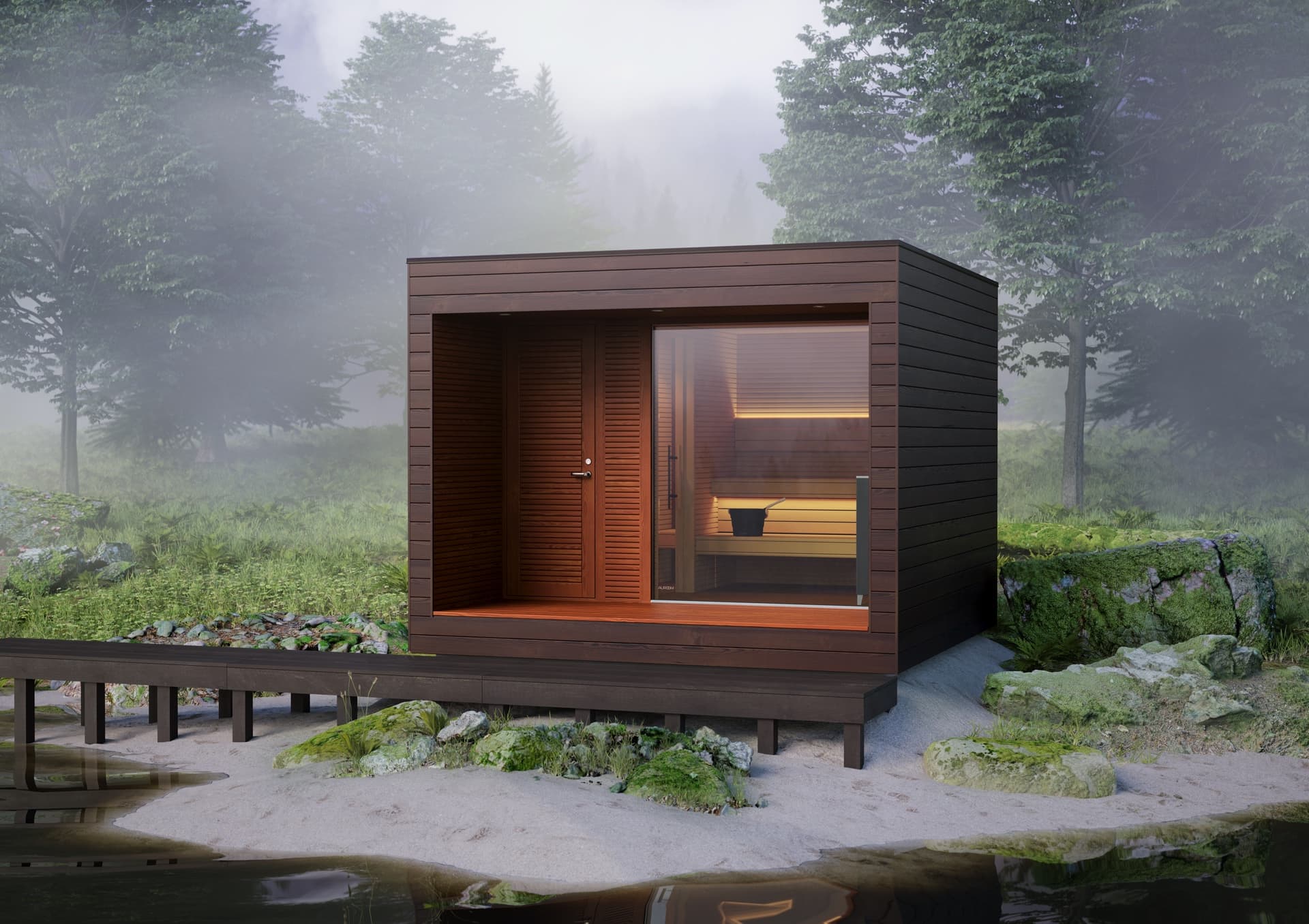 Saună Finlandeză de exterior Auroom® Natura