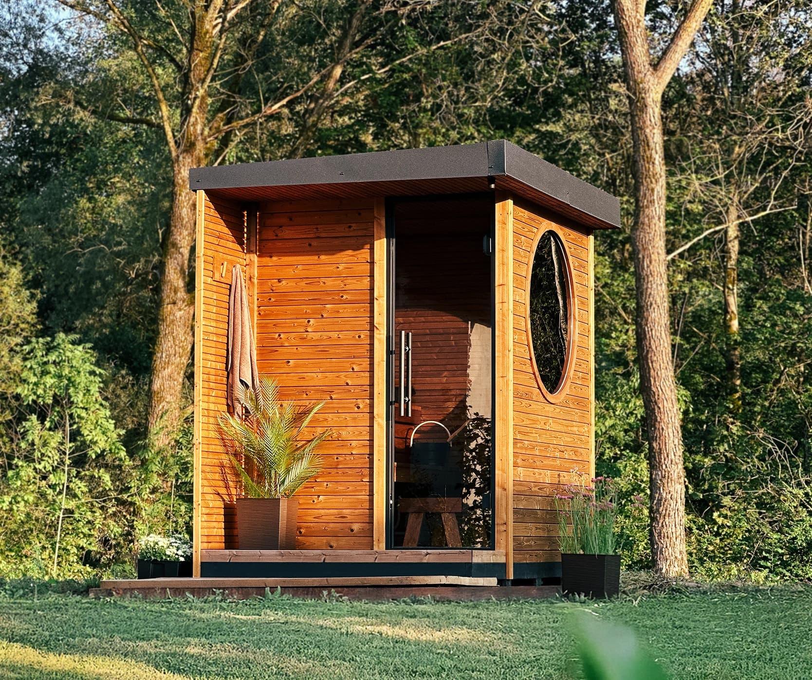 Saună exterioară Auroom® Kaia