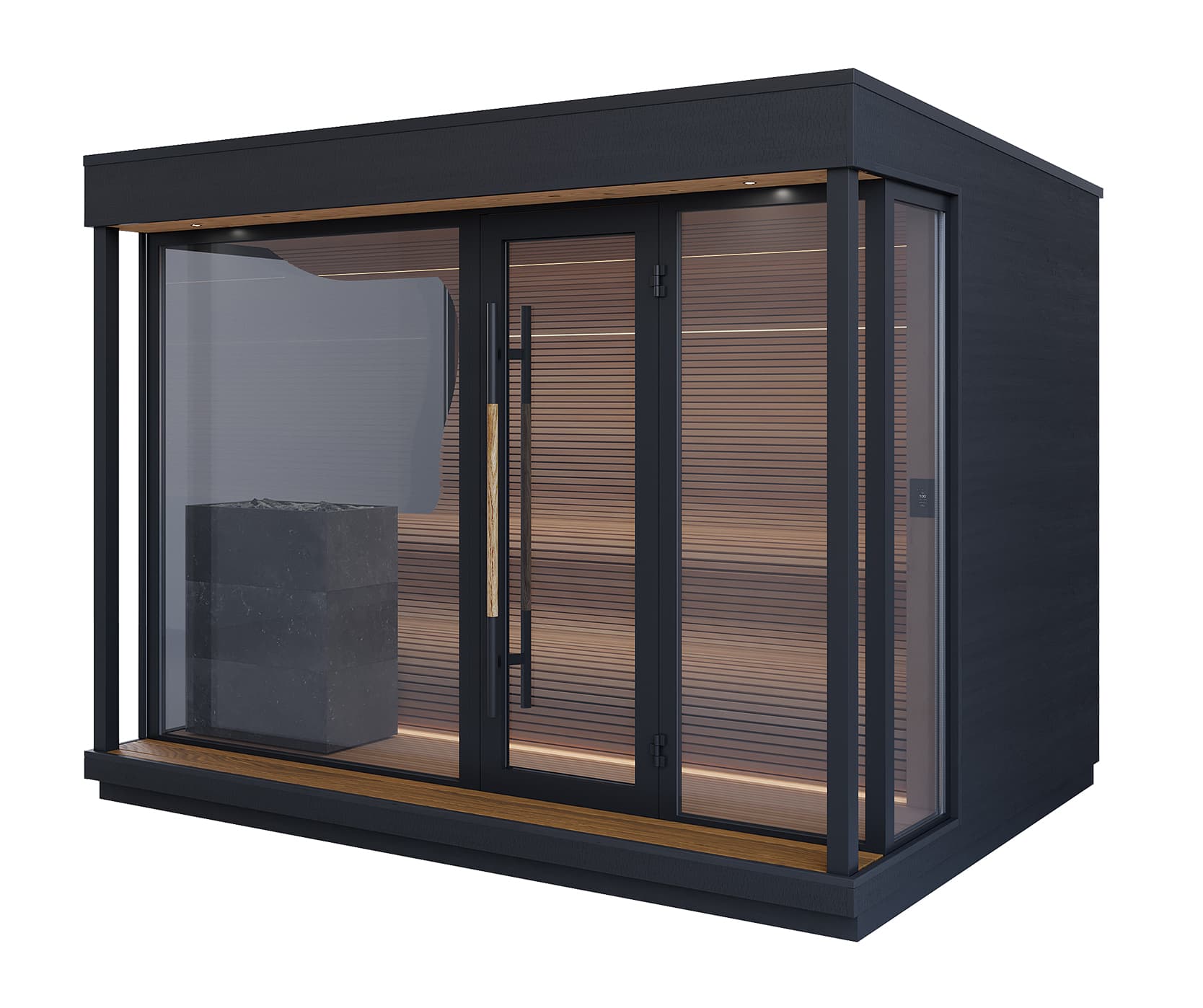 Saună exterioară Auroom® Quu Wave